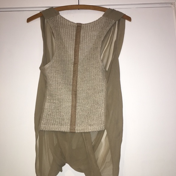 Maggie Ward knit back draped top - Picture 3 of 4